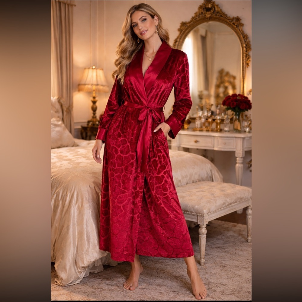 Red Satiny Robe